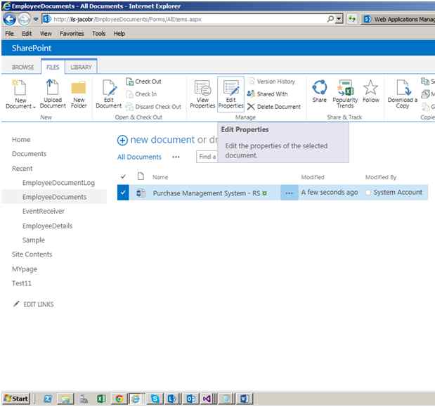 EmployeeDocuments library
